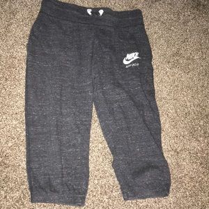 Nike capri sweatpants